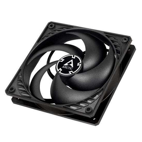 Изображение ARCTIC P12 PWM PST Pressure-Optimised Fan, 4-pin, 120mm, Black