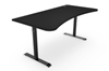 Picture of Arozzi Arena Gaming Desk - Pure Black | Arozzi Black