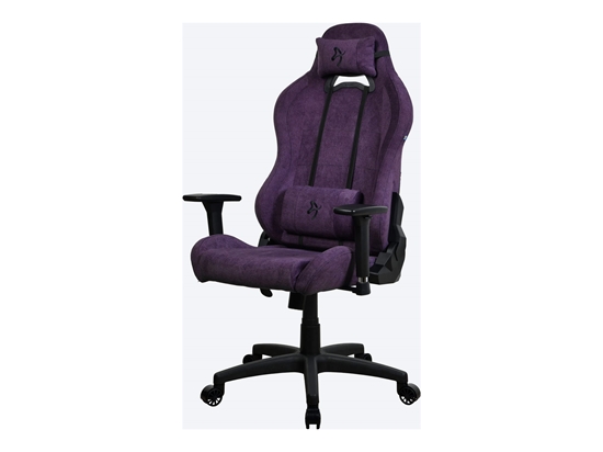 Picture of Arozzi Frame material: Metal; Wheel base: Aluminium; Upholstery: Soft fabric | Arozzi | Gaming Chair | Torretta | Purple