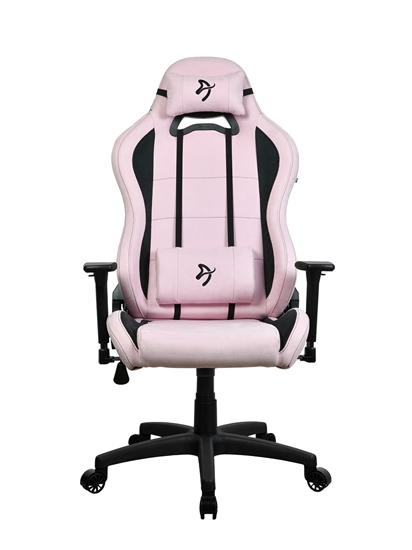 Picture of Arozzi Frame material: Metal; Wheel base: Nylon; Upholstery: Supersoft | Arozzi | Gaming Chairs | Torretta SuperSoft | Pink