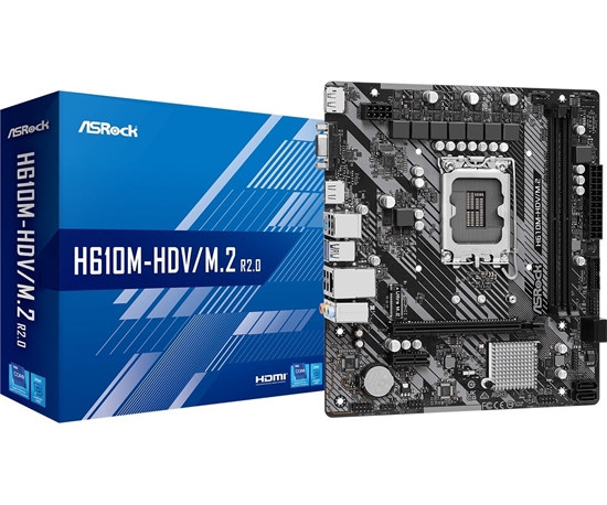 Picture of ASRock H610M-HDV/M.2 R2.0 motherboard