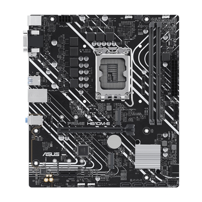 Attēls no ASUS PRIME H610M-E-CSM Intel H610 LGA 1700 micro ATX