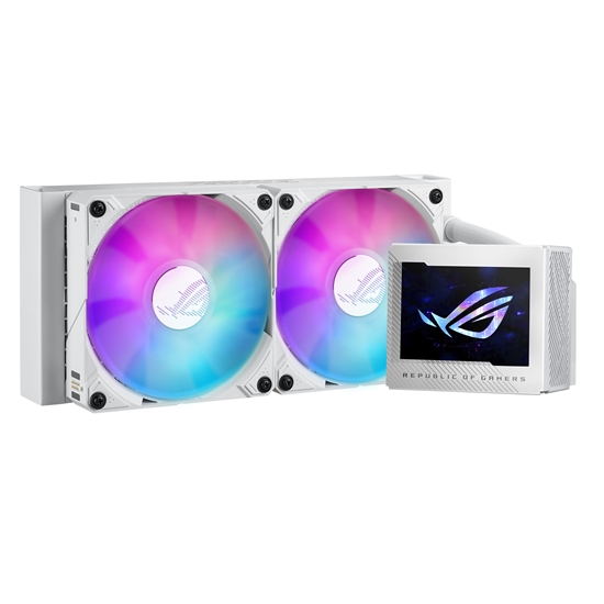 Picture of ASUS ROG RYUJIN III 240 ARGB White Edition Processor All-in-one liquid cooler 12 cm 1 pc(s)