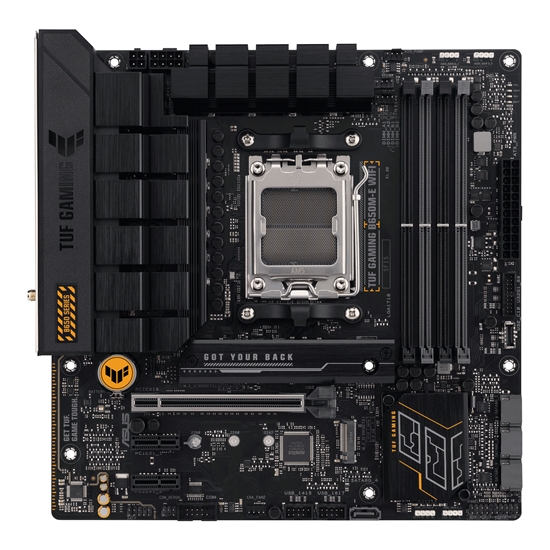 Изображение ASUS TUF GAMING B650M-E WIFI AMD B650 Socket AM5 micro ATX