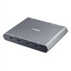 Изображение ATEN 2-Port 4K DisplayPort USB-C KVM Dock Switch with Power Pass-through