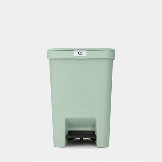 Изображение Atkritumu tvertne Brabantia StepUp ar pedāli 25L - Jade Gree