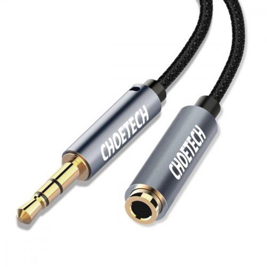 Изображение Audio kabelis CHOETECH 3.5mm, M-F, 2m