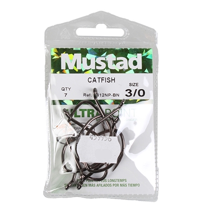 Picture of Āķi Mustad Catfish 7gab. BN #3/0