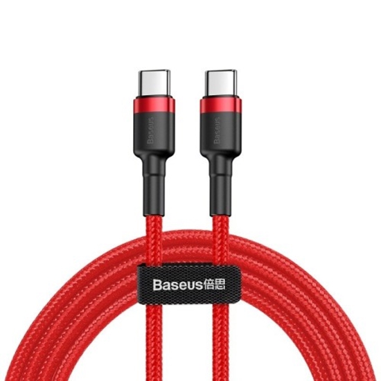Изображение Baseus Cafule Cable USB-C PD 2.0 QC 3.0 60W 1m (Red)