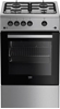 Picture of Beko FSG52020FX cooker Freestanding cooker Gas Inox