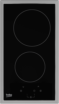 Изображение Beko HDMC 32400 TX hob Stainless steel Built-in Ceramic 2 zone(s)