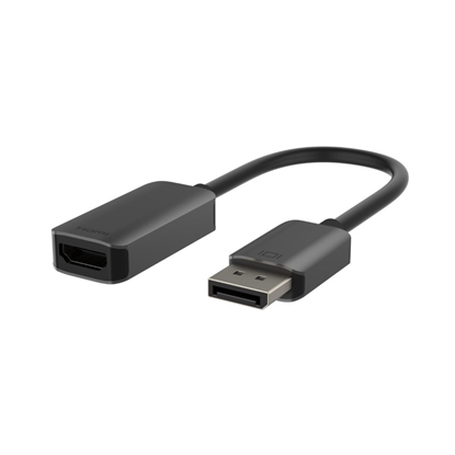 Attēls no Belkin AVC011btSGY-BL 0.22 m DisplayPort HDMI Black