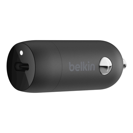 Picture of Belkin Boost Charge 20W USB-C Power Delivery Car Charger, Black