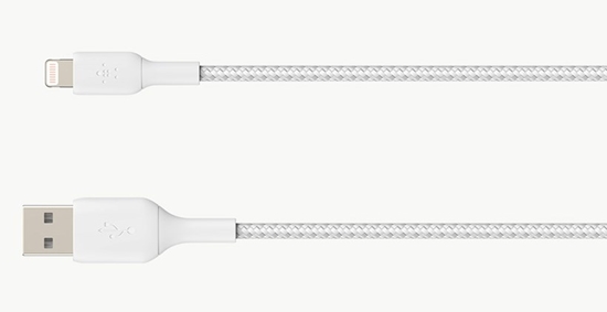 Изображение Belkin CAA002BT2MWH lightning cable 2 m White