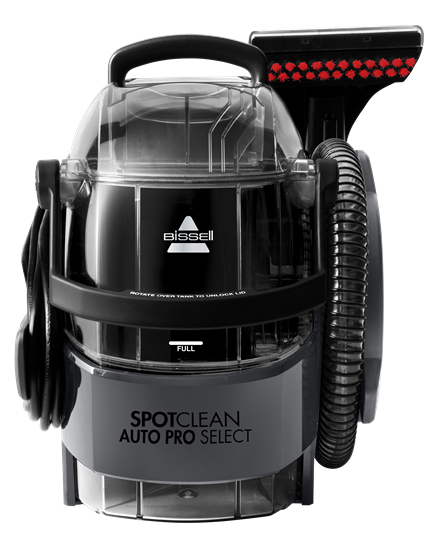 Изображение Bissell | SpotClean Auto Pro Select | 3730N | Corded operating | Handheld | 750 W | - V | Black/Titanium | Warranty 24 month(s)