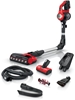 Изображение Bosch BBS711ANM stick vacuum/electric broom Battery Dry Bagless 0.3 L Black, Red, Stainless steel