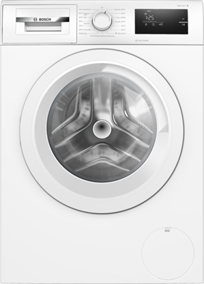 Attēls no Bosch | Washing Machine | WAN2801LSN | Energy efficiency class A | Front loading | Washing capacity 8 kg | 1400 RPM | Depth 59 cm | Width 59.8 cm | Display | LED | Steam function | White