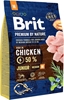 Изображение BRIT Premium by Nature Junior M Chicken - dry dog food - 3 kg