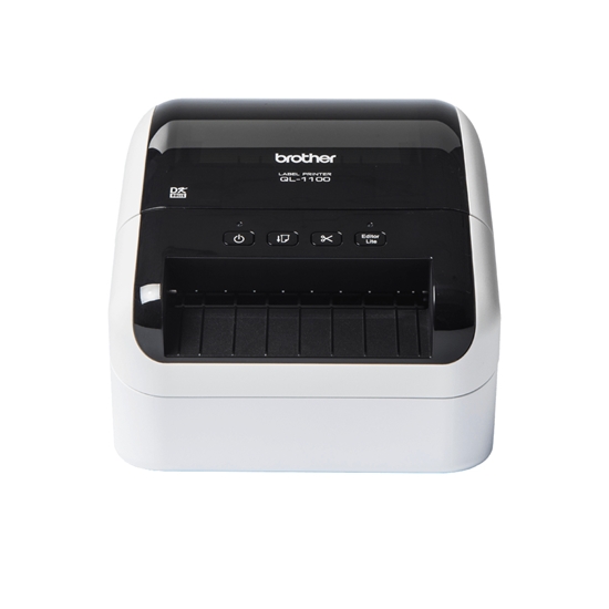 Изображение Brother QL-1100c label printer Direct thermal 300 x 300 DPI 110 mm/sec Wired