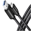 Picture of BUCM3-CM10AB Kabel USB-C - USB-C 3.2 Gen 1, 1m, PD 60W 3A, ALU, oplot, czarny