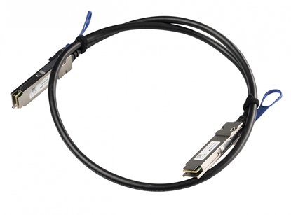 Attēls no Kabel DAC Cable 1m QSFP+ to QSFP+ / QSFP28 to QSFP28                      XQ+DA0001 