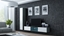 Attēls no Cama Living room cabinet set VIGO 21 grey/white gloss