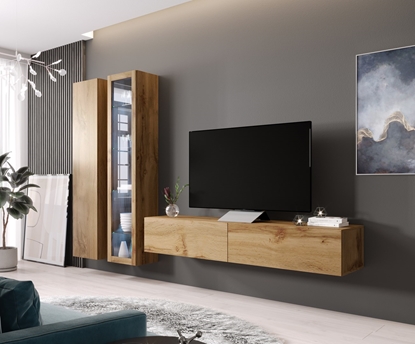 Attēls no Cama Living room cabinet set VIGO 3 wotan oak/wotan oak gloss