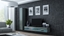 Picture of Cama Living room cabinet set VIGO NEW 9 grey/grey gloss