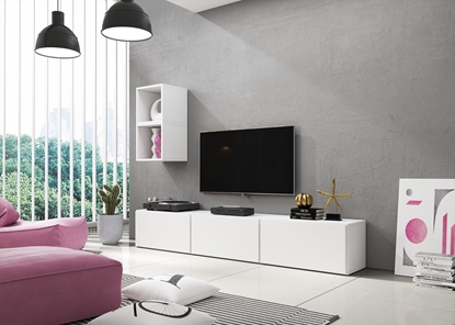 Attēls no Cama living room furniture set ROCO 7 (3xRO3 + 2xRO6) white/white/white