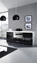 Изображение Cama living room storage set SAMBA C white/black gloss