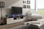 Picture of Cama TV stand EVORA 200 plum tree/white gloss