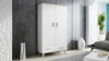 Picture of Cama wardrobe LOTTA 2D2D white + sonoma oak