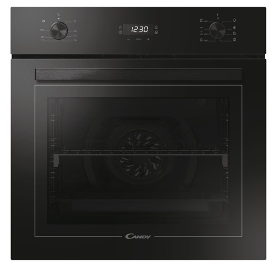 Изображение Candy | Oven | FCM955NRL | 70 L | Multifunctional | Catalytic | Mechanical with digital timer | Steam function | Height 59.5 cm | Width 59.5 cm | Stainless Steel