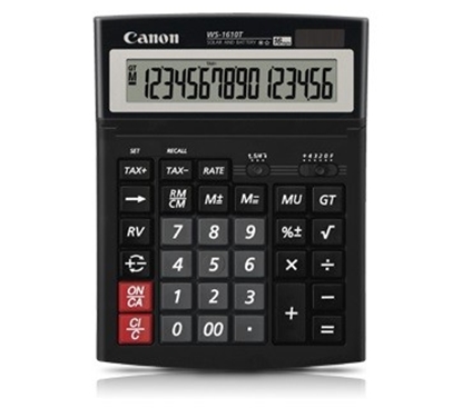 Attēls no Canon WS-1610T calculator Desktop Display Black