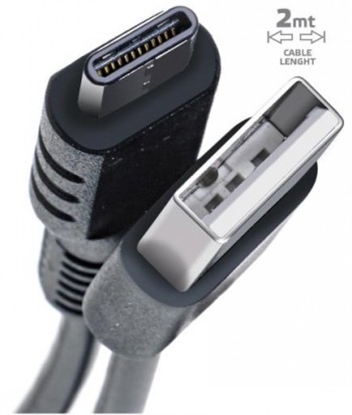 Attēls no CELLY USB TYPE-C CABLE 2M