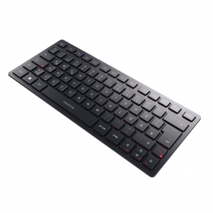 Attēls no CHERRY KW 9200 MINI keyboard USB + RF Wireless + Bluetooth QWERTZ German Black