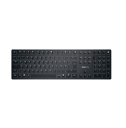 Attēls no CHERRY KW X ULP keyboard USB + RF Wireless + Bluetooth QWERTZ German Black