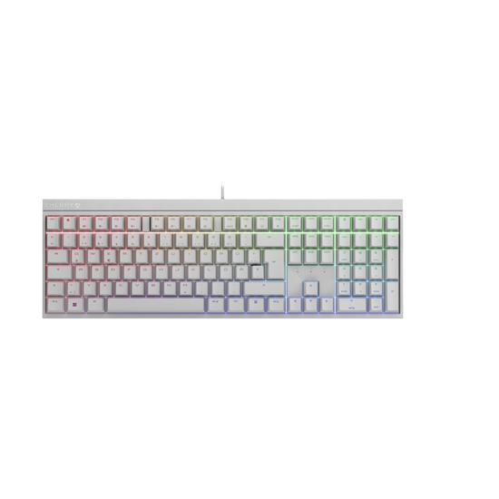 Picture of CHERRY MX 2.0S RGB keyboard USB QWERTZ German White