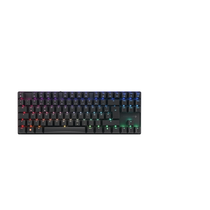 Attēls no CHERRY MX 8.2 TKL Wireless RGB keyboard RF Wireless + Bluetooth QWERTZ German Black