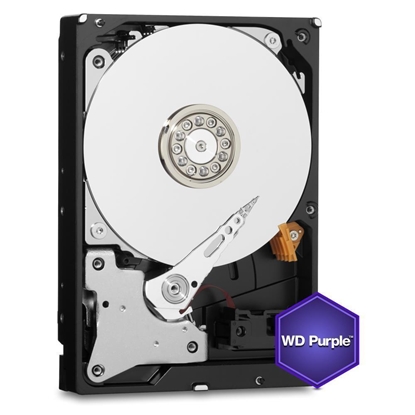 Attēls no Cietais disks Western Digital Purple 1TB