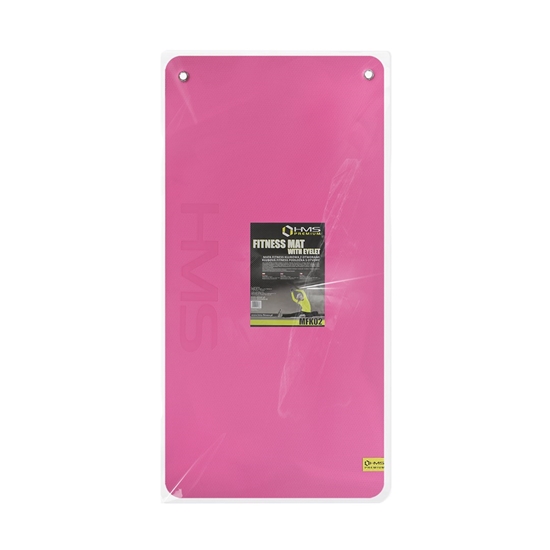 Изображение Club fitness mat with holes pink HMS Premium MFK02