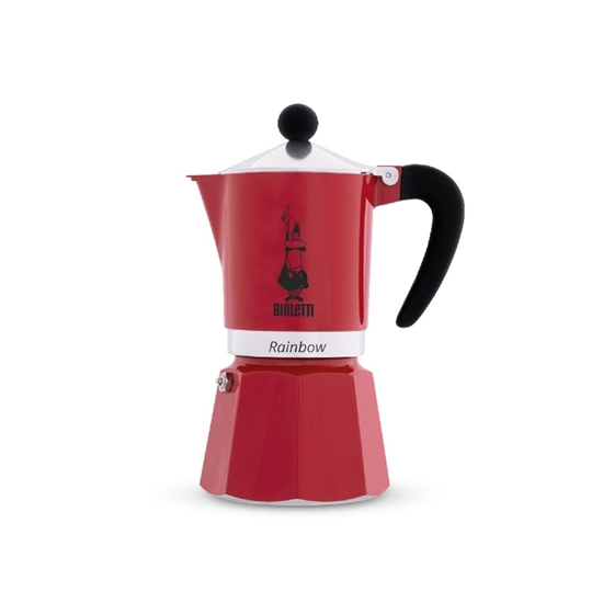 Picture of Coffee maker BIALETTI RAINBOW 1TZ 60 ml Red