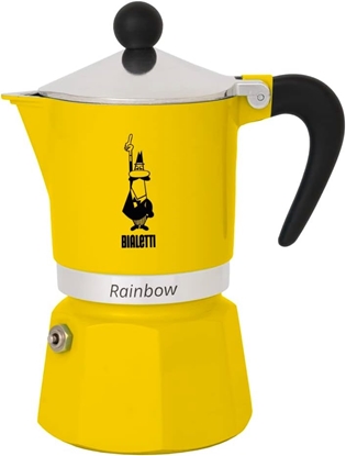 Изображение Coffee maker BIALETTI RAINBOW 6TZ 300 ml Yellow