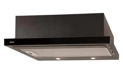 Attēls no Cooker hood Akpo WK-7 Light eco glass 289 m³/h Built-under Black