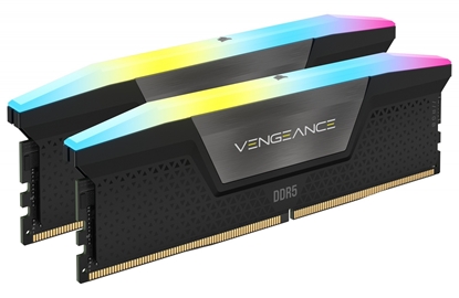 Picture of CORSAIR VENGEANCE RGB 32GB 2x16GB DDR5