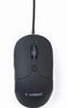 Изображение Datorpele Gembird Illuminated Large Size Wired Mouse Black