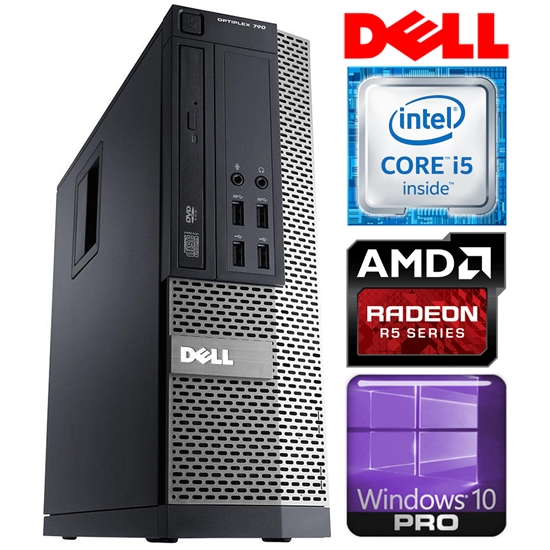 Picture of DELL 790 SFF i5-2400 8GB 1TB R5-430 2GB WIN10Pro