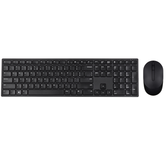 Изображение DELL KM5221W keyboard RF Wireless QWERTY US International Black