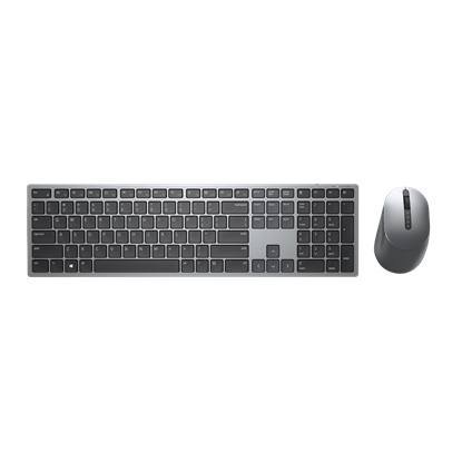 Attēls no DELL KM7321W keyboard RF Wireless + Bluetooth QWERTY US International Grey, Titanium