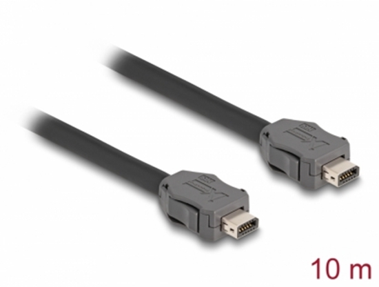 Изображение Delock Cable ix Industrial® (A-coded) plug to plug Cat.7 10 m